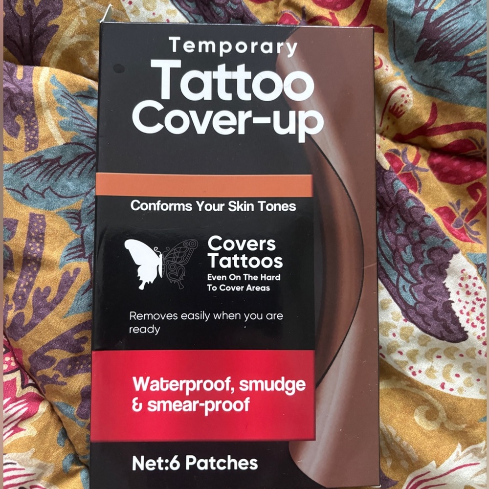 Temporary Tattoo Cover-up Patches